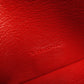 HERMES Veau Soufflé Long Wallet Red Leather Gold Hardware Red X-Stamped Wallet 7-12-282