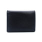 Valextra Izyde Compact Wallet Leather Black Fold Wallet Men's Wallet 7-12-166