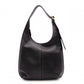 COACH Elgo One-Shoulder Bag, Leather, Black, Women's