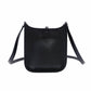 Hermès Evelyn TPM Black Shoulder Bag Black Leather □H Stamped Crossbody 7-11-801