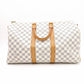LOUIS VUITTON Keepall 45 Bandoulière Damier Azur Boston Bag
