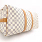 LOUIS VUITTON Keepall 45 Bandoulière Damier Azur Boston Bag