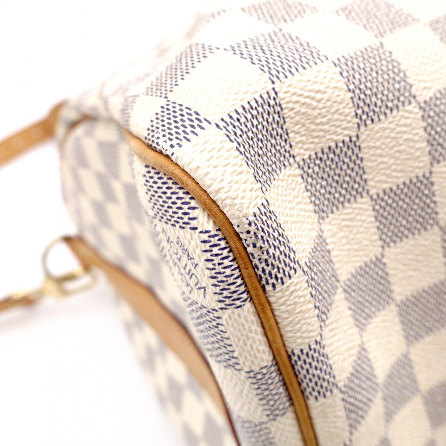 LOUIS VUITTON Keepall 45 Bandoulière Damier Azur Boston Bag