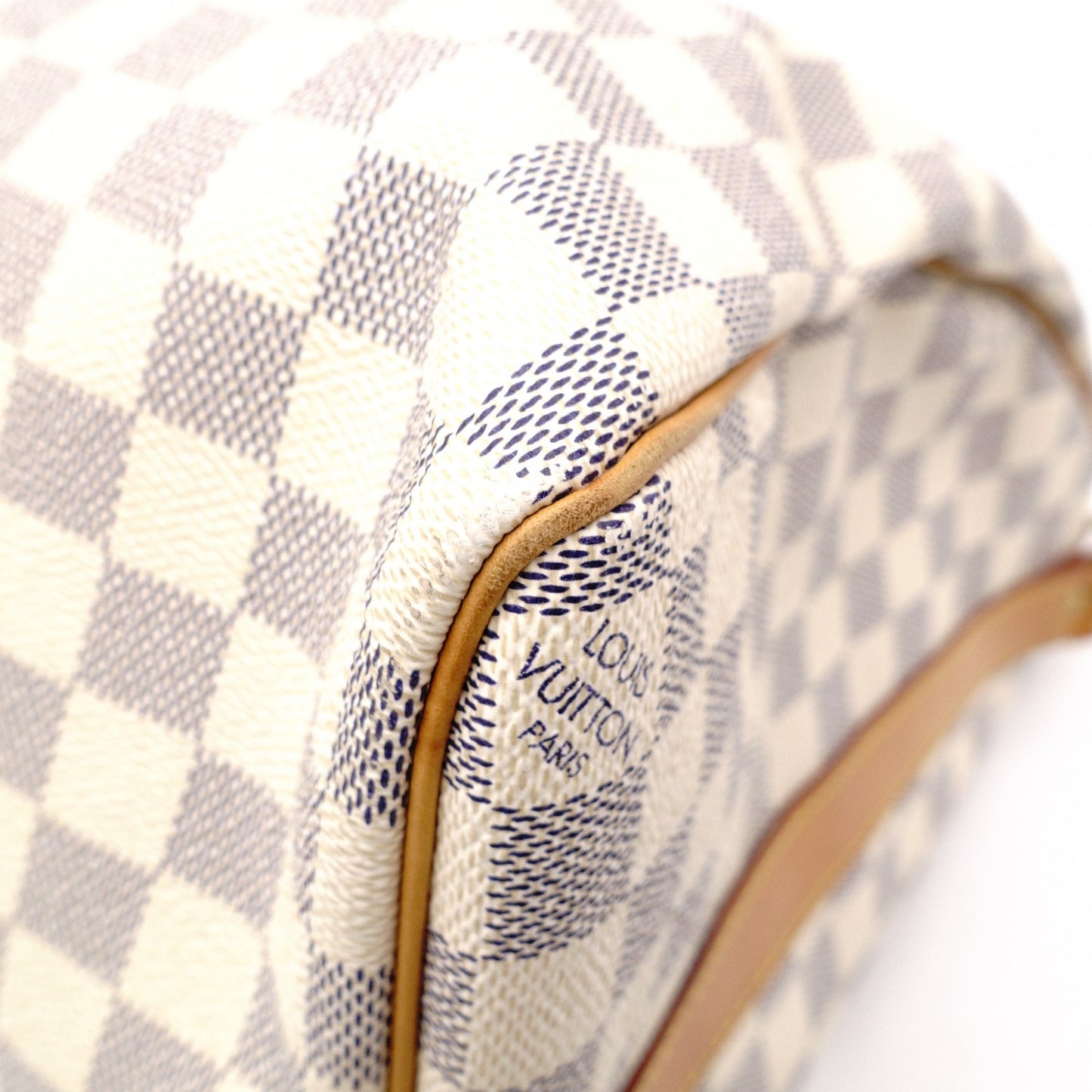 LOUIS VUITTON Keepall 45 Bandoulière Damier Azur Boston Bag
