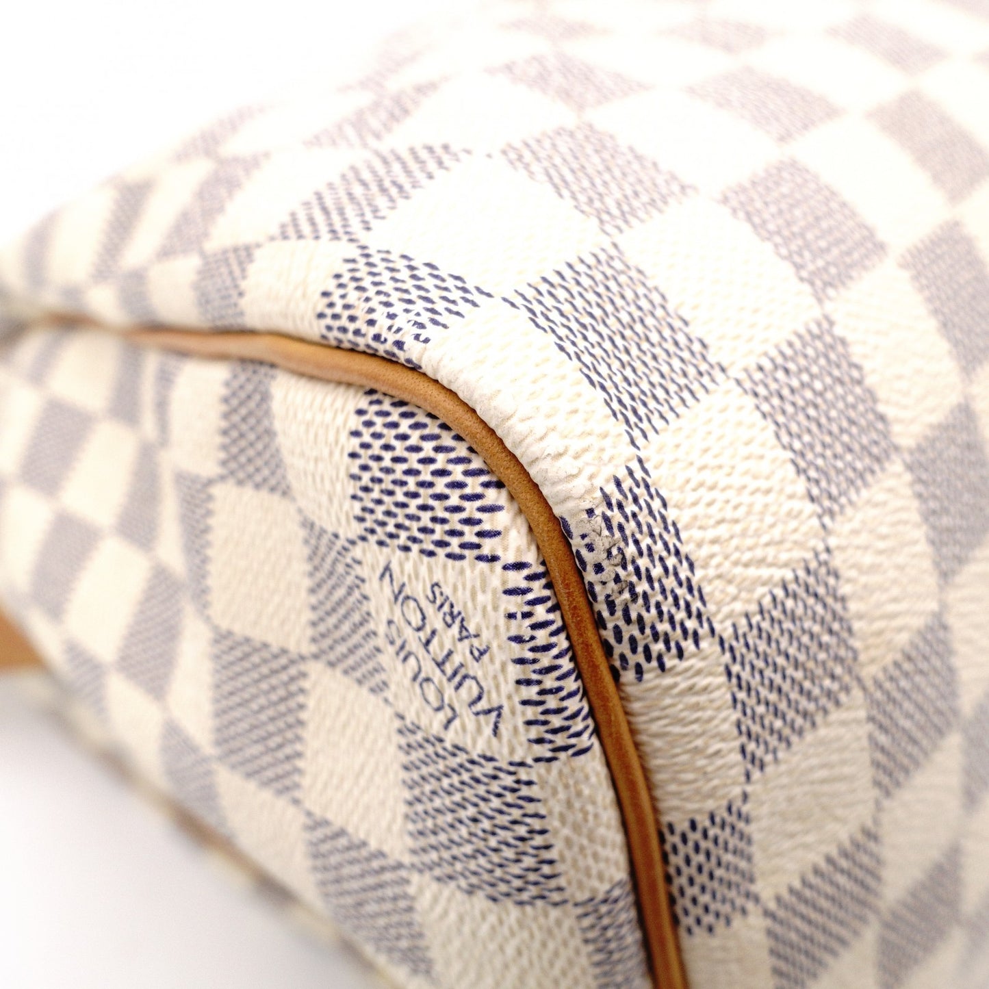 LOUIS VUITTON Keepall 45 Bandoulière Damier Azur Boston Bag