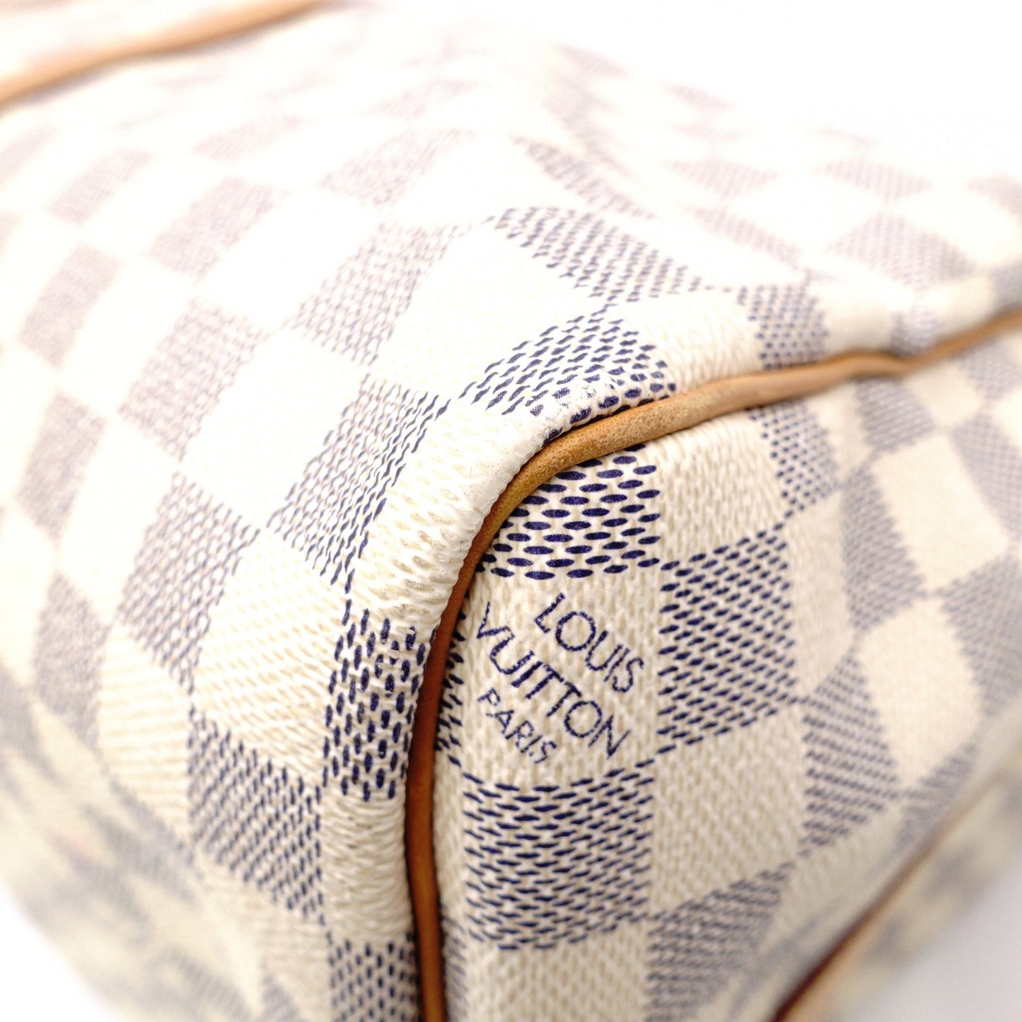 LOUIS VUITTON Keepall 45 Bandoulière Damier Azur Boston Bag