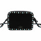 Valentino Garavani Black Camera Shoulder Bag with Studs and Turquoise Crossbody Bag (Product Code: 7-12-128)