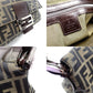 FENDI Zucca Mamma Bucket Zucca Handbag Brown × Black Shoulder Vintage 7-12-074