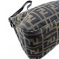 FENDI Zucca Mamma Bucket Zucca Handbag Brown × Black Shoulder Vintage 7-12-074