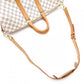 LOUIS VUITTON Keepall 45 Bandoulière Damier Azur Boston Bag