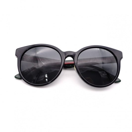GUCCI Sunglasses, Plastic, Black, Sherry Line