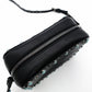 Valentino Garavani Black Camera Shoulder Bag with Studs and Turquoise Crossbody Bag (Product Code: 7-12-128)