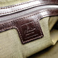 FENDI Zucca Mamma Bucket Zucca Handbag Brown × Black Shoulder Vintage 7-12-074