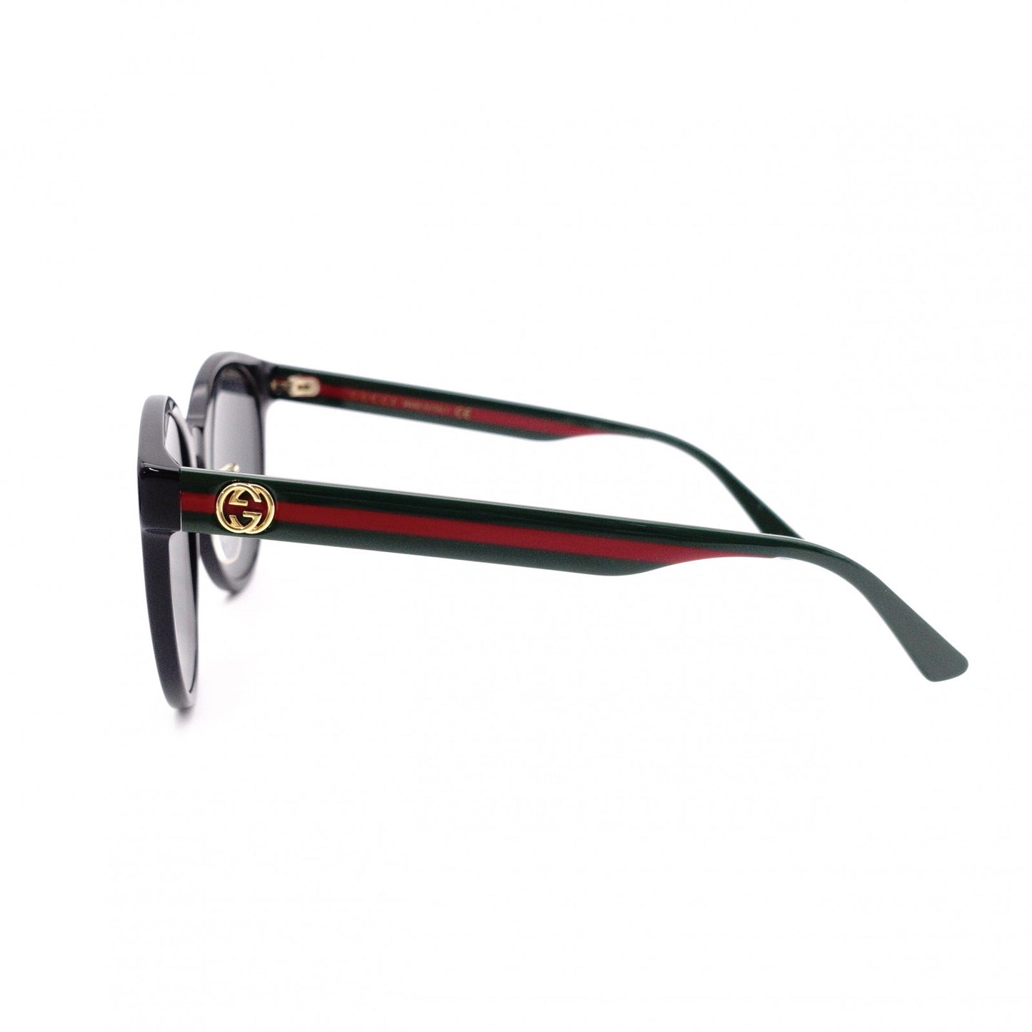 GUCCI Sunglasses, Plastic, Black, Sherry Line
