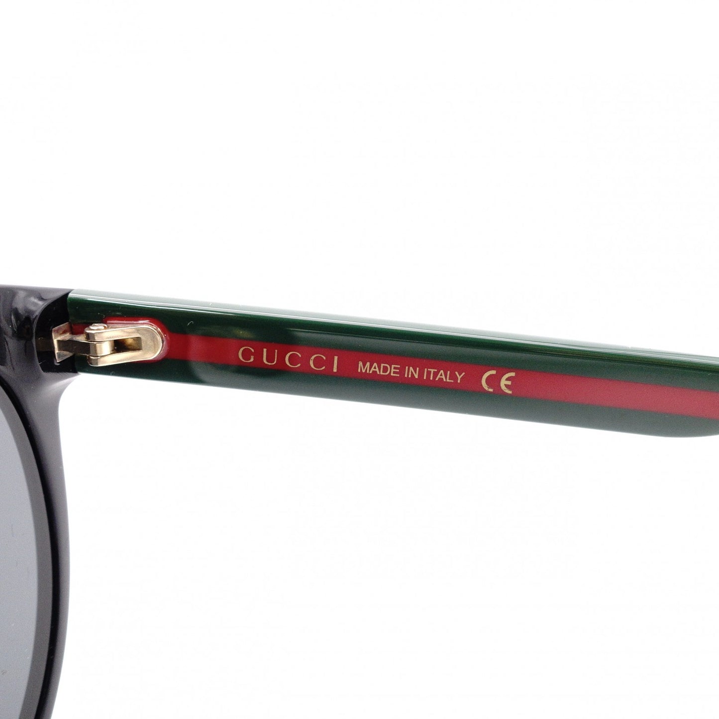 GUCCI Sunglasses, Plastic, Black, Sherry Line