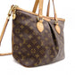 LOUIS VUITTON Palermo PM Monogram Handbag, 2-Way PVC/Leather, Brown, Women's
