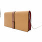 LOEWE Anagram Leather Chain Wallet Brown 2-Way Long Wallet Shoulder Bag 7-11-155