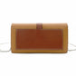 LOEWE Anagram Leather Chain Wallet Brown 2-Way Long Wallet Shoulder Bag 7-11-155