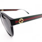 GUCCI Sunglasses, Plastic, Black, Sherry Line