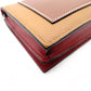 LOEWE Anagram Leather Chain Wallet Brown 2-Way Long Wallet Shoulder Bag 7-11-155
