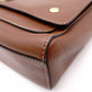 BURBERRY Leather Shoulder Bag, Brown