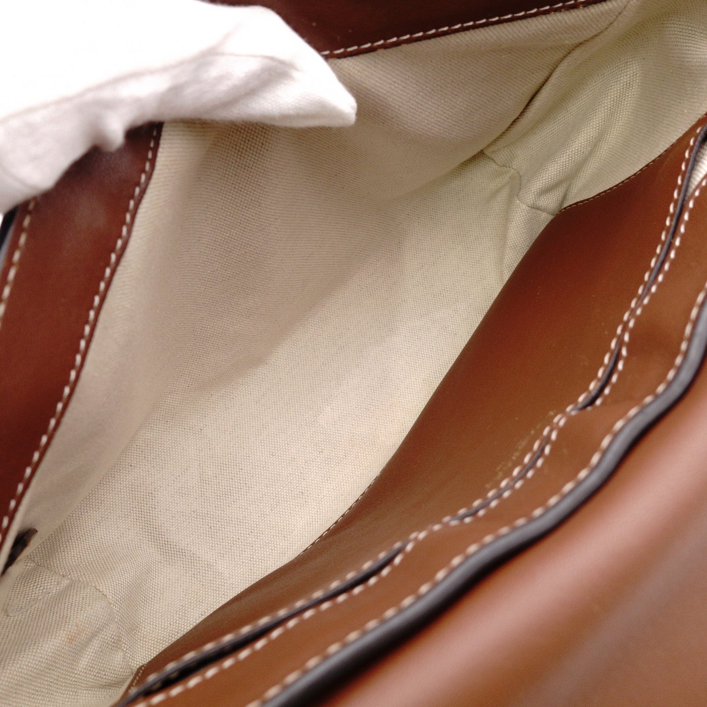 BURBERRY Leather Shoulder Bag, Brown