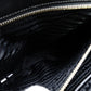 PRADA Galleria Handbag Black Leather Handbag Black 2-Way Gold Hardware Shoulder 7-12-349
