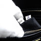 PRADA Galleria Handbag Black Leather Handbag Black 2-Way Gold Hardware Shoulder 7-12-349
