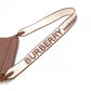 BURBERRY Leather Shoulder Bag, Brown