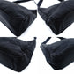 PRADA Nylon Hobo Handbag Black Triangle Logo Black Single Shoulder 7-12-017