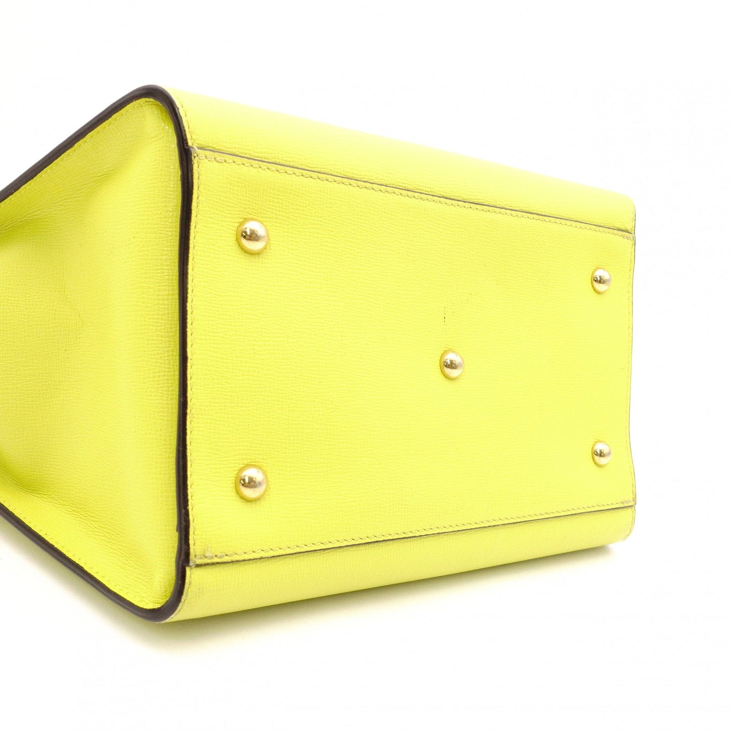 Longchamp Le Pliage Héritage Shoulder Bag, 2-way, Leather, Yellow, Women's