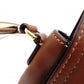 BURBERRY Leather Shoulder Bag, Brown