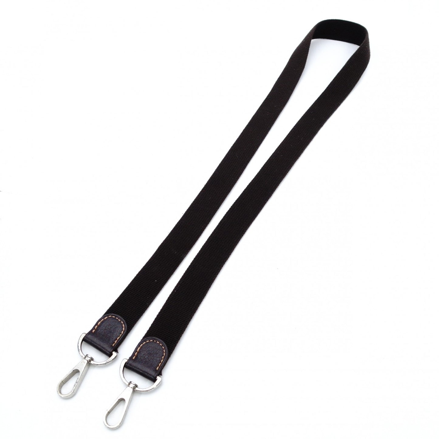 HERMES Garden Party TPM Twill Ash Canvas Leather Brown × Beige Tote Bag 7-9-300