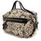 CHANEL Tweed Cover Duffle Tote Bag, Tweed and Leather, Beige, with Clover Charm