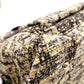 CHANEL Tweed Cover Duffle Tote Bag, Tweed and Leather, Beige, with Clover Charm