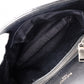 Saint Laurent YSL College Chain Shoulder Bag Black Leather Logo 2-Way Silver Hardware 7-8-375