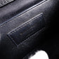 Saint Laurent YSL College Chain Shoulder Bag Black Leather Logo 2-Way Silver Hardware 7-8-375