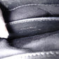 Saint Laurent YSL College Chain Shoulder Bag Black Leather Logo 2-Way Silver Hardware 7-8-375