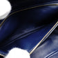 Valentino Garavani Roman Stud Handbag Navy Leather 2-Way Crossbody Gold Hardware 7-12-530