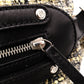 CHANEL Tweed Cover Duffle Tote Bag, Tweed and Leather, Beige, with Clover Charm