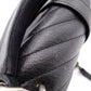 Saint Laurent YSL College Chain Shoulder Bag Black Leather Logo 2-Way Silver Hardware 7-8-375