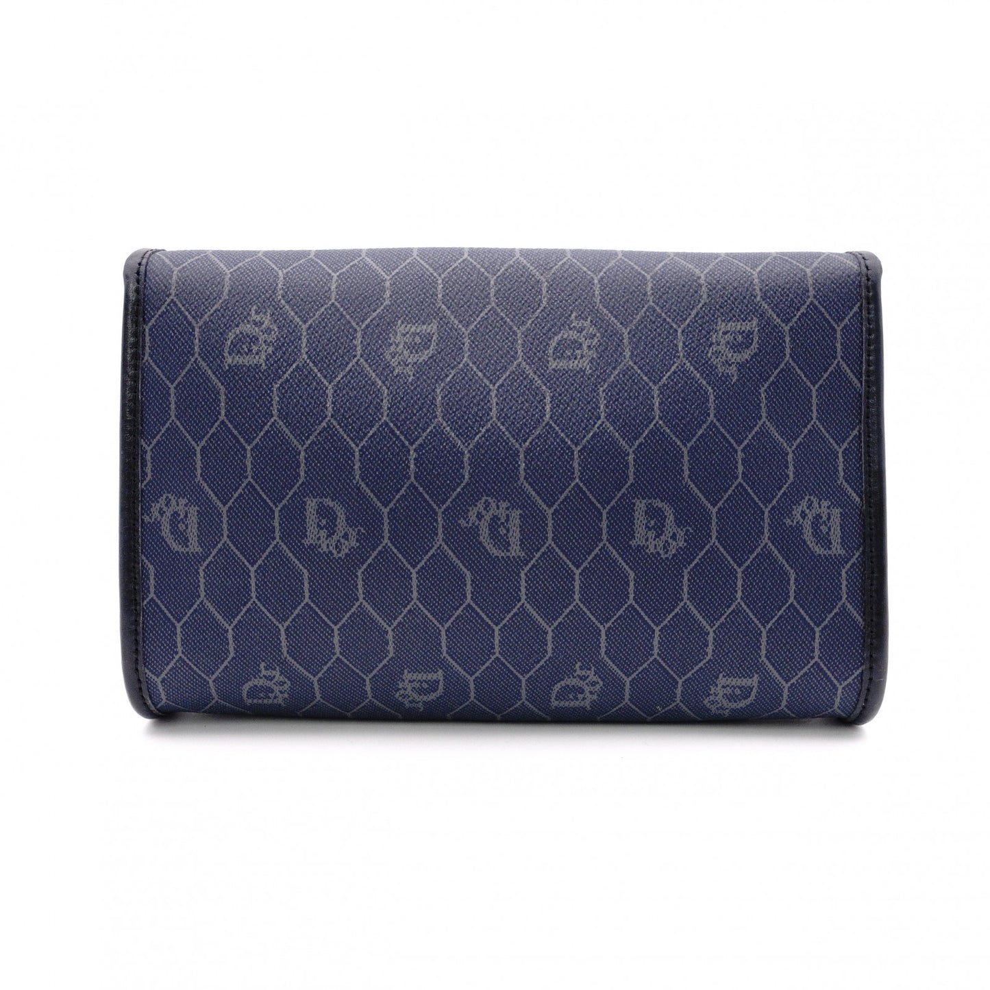 Christian Dior Shoulder Bag, PVC, Navy, Vintage