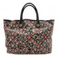 CHANEL Coco Travel Tote Bag, PVC Leather, Black, Shoulder Bag