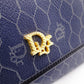 Christian Dior Shoulder Bag, PVC, Navy, Vintage