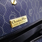 Christian Dior Shoulder Bag, PVC, Navy, Vintage