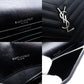 Saint Laurent Envelope Wallet Chain Shoulder Bag Black YSL Black Leather Crossbody 7-12-378