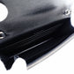 Saint Laurent Envelope Wallet Chain Shoulder Bag Black YSL Black Leather Crossbody 7-12-378