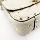 Valentino Garavani Rockstud Handbag 2-Way Off-White Crossbody Leather 7-12-133