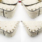 Valentino Garavani Rockstud Handbag 2-Way Off-White Crossbody Leather 7-12-133