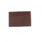 TIFFANY&Co. Card Case, Business Card Holder, Leather, Brown, Tiffany Blue, Women's